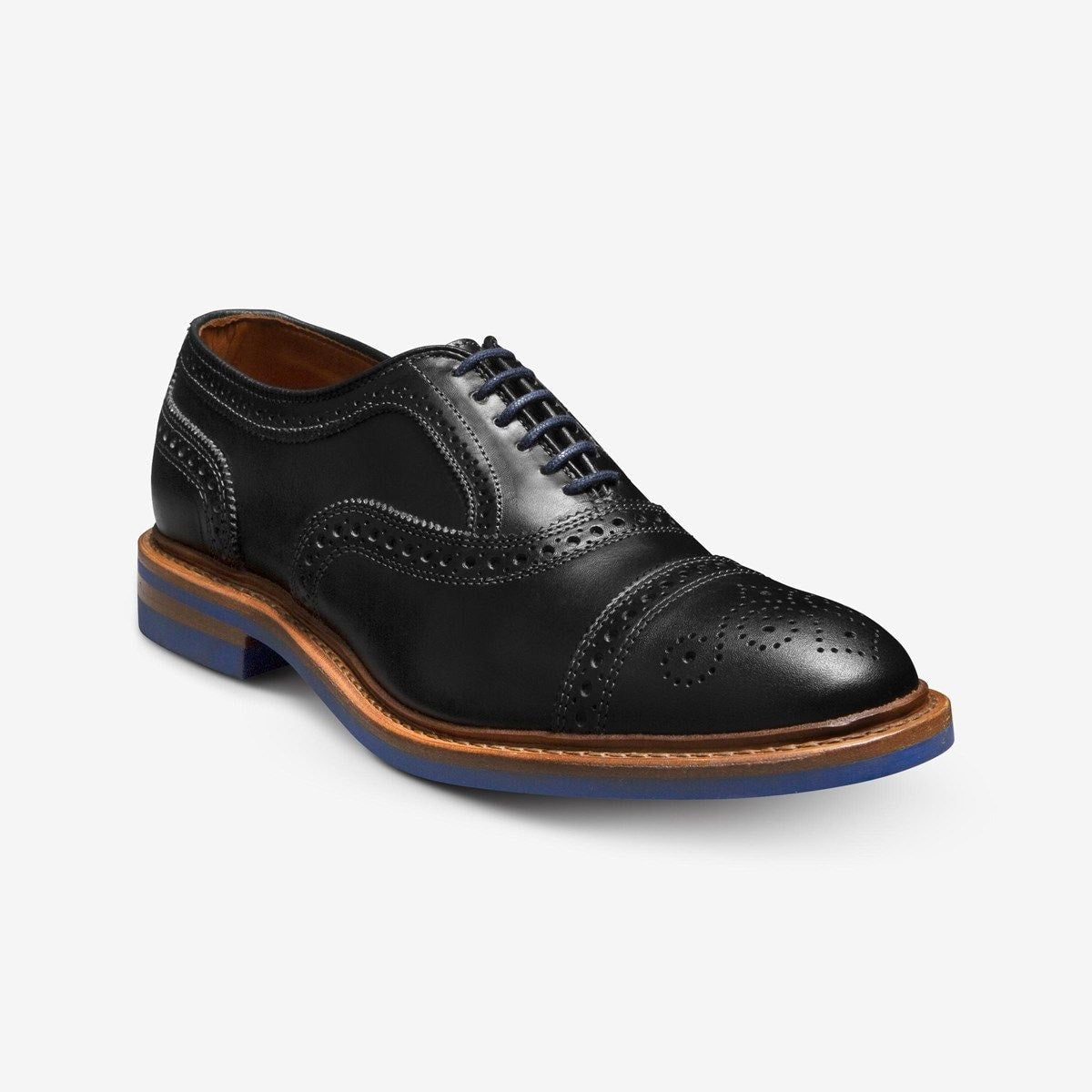 Strandmok Cap-toe Oxford with Dainite Rubber Sole - Black Chromexcel Leather