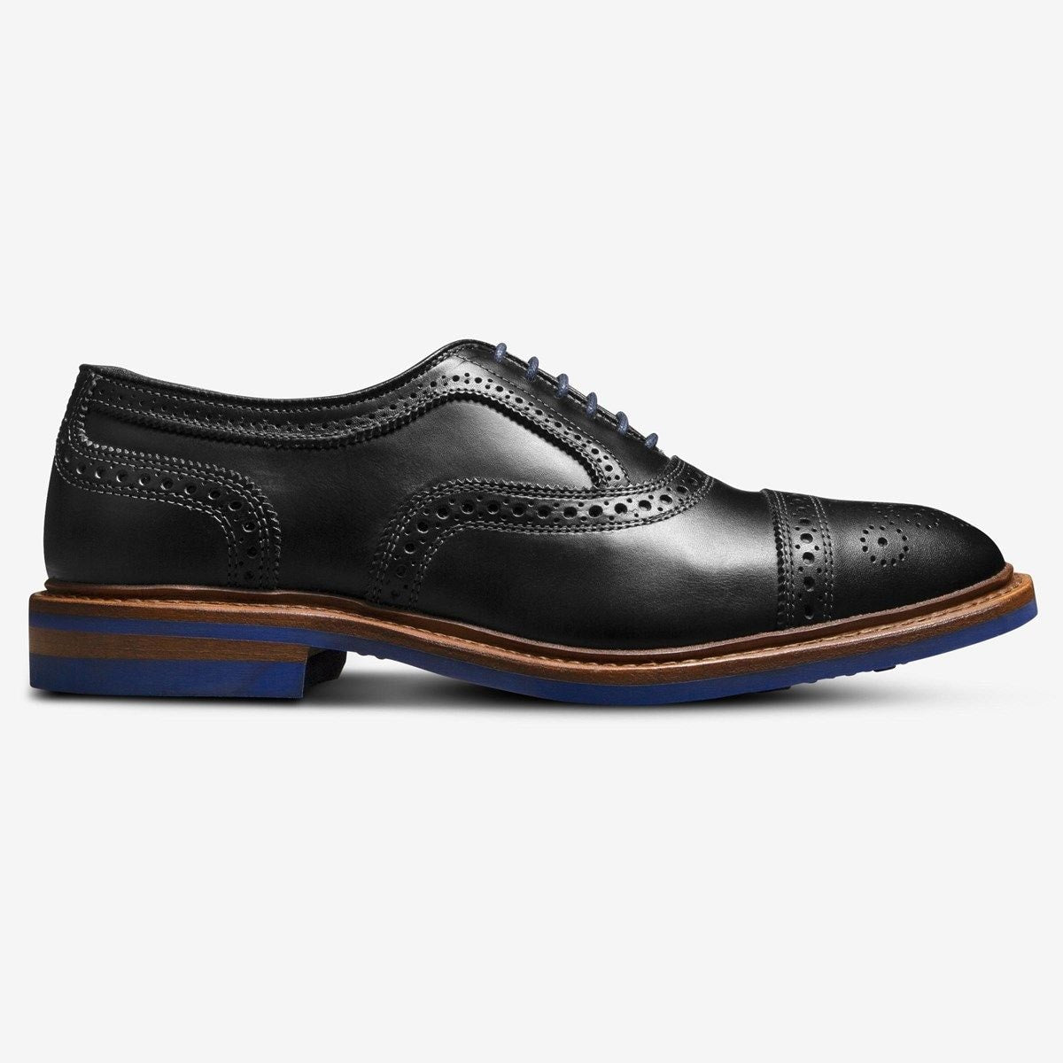 Strandmok Cap-toe Oxford with Dainite Rubber Sole - Black Chromexcel Leather