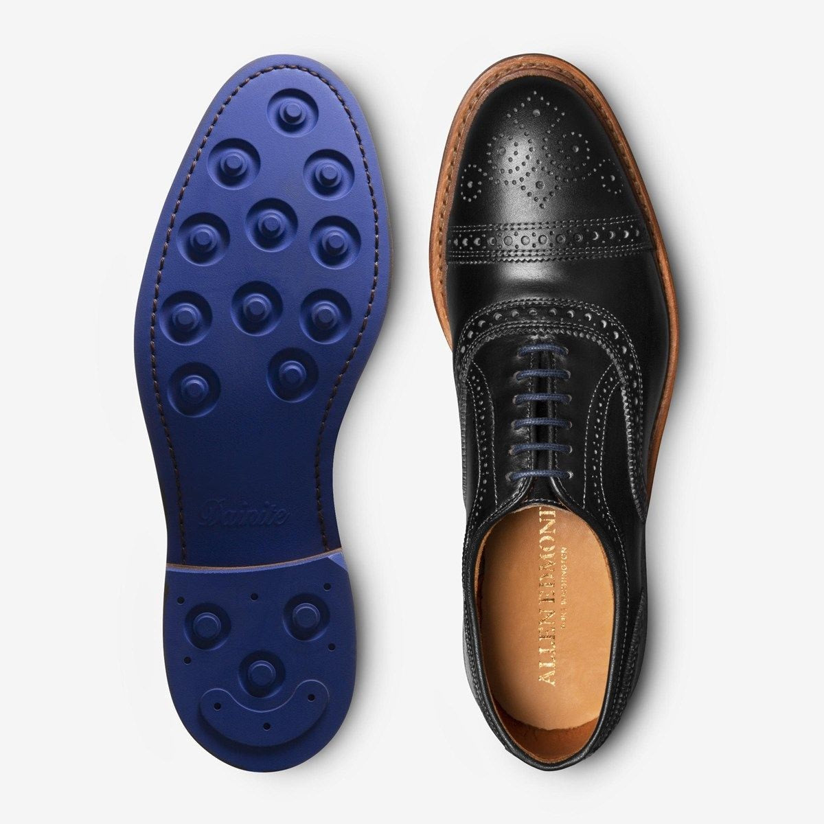 Strandmok Cap-toe Oxford with Dainite Rubber Sole - Black Chromexcel Leather