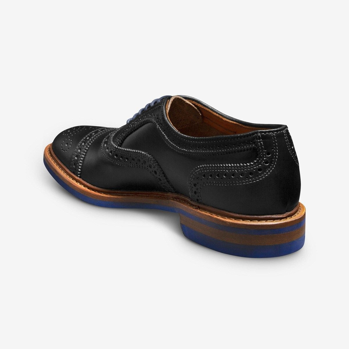 Strandmok Cap-toe Oxford with Dainite Rubber Sole - Black Chromexcel Leather
