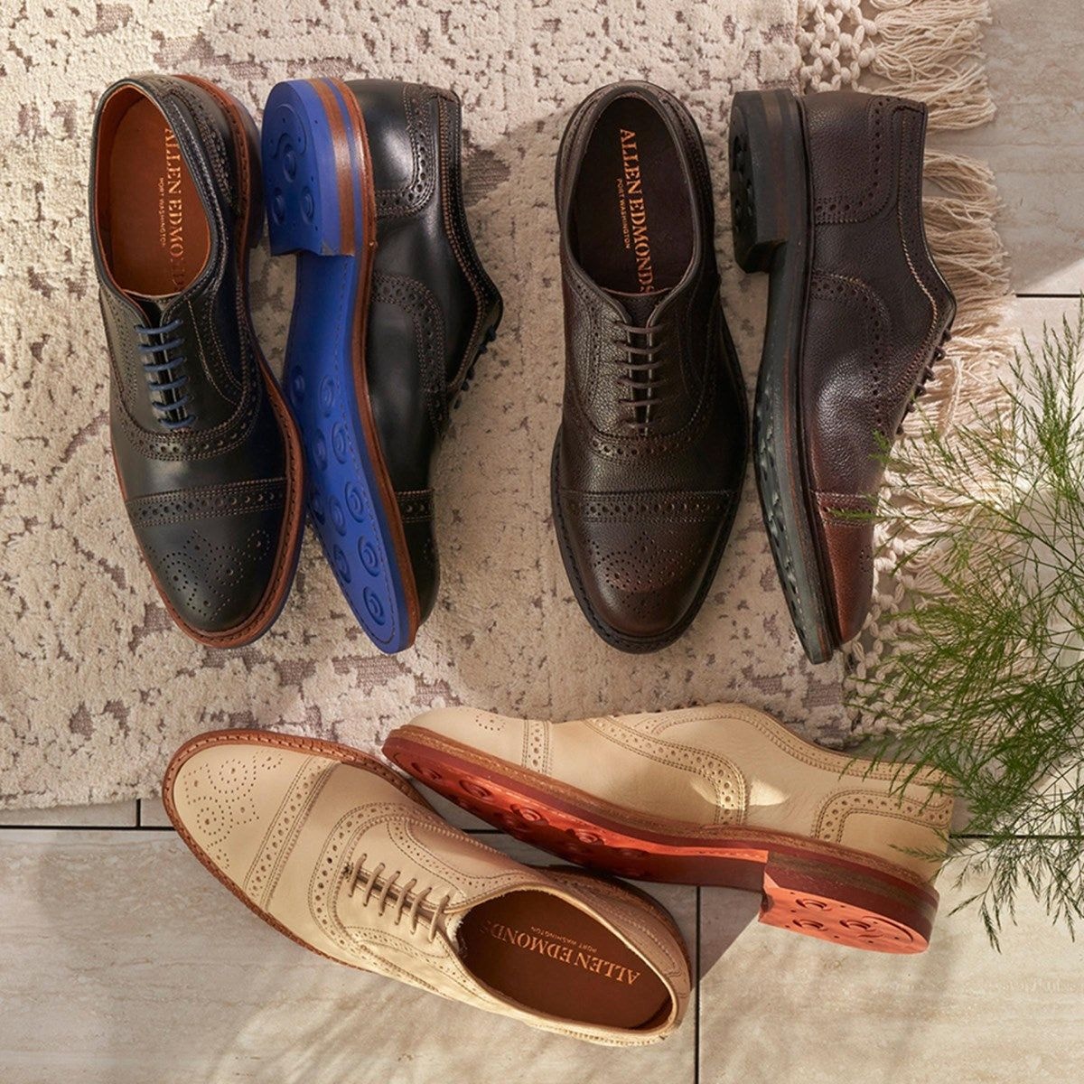 Strandmok Cap-toe Oxford with Dainite Rubber Sole - Black Chromexcel Leather