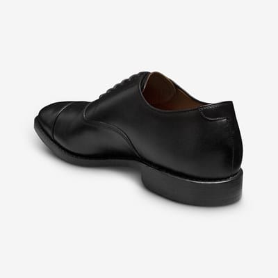 Park Avenue Cap-toe Oxford Dress Shoe - Black Leather