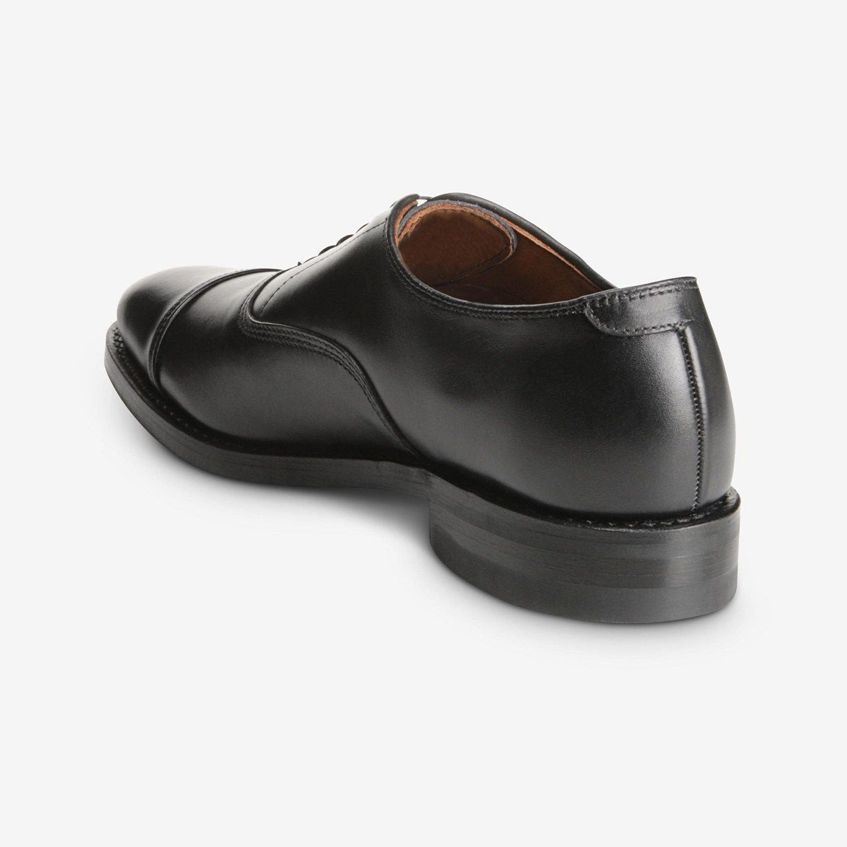 Park Avenue Cap-toe Oxford Dress Shoe with Dainite Sole - Black Leather