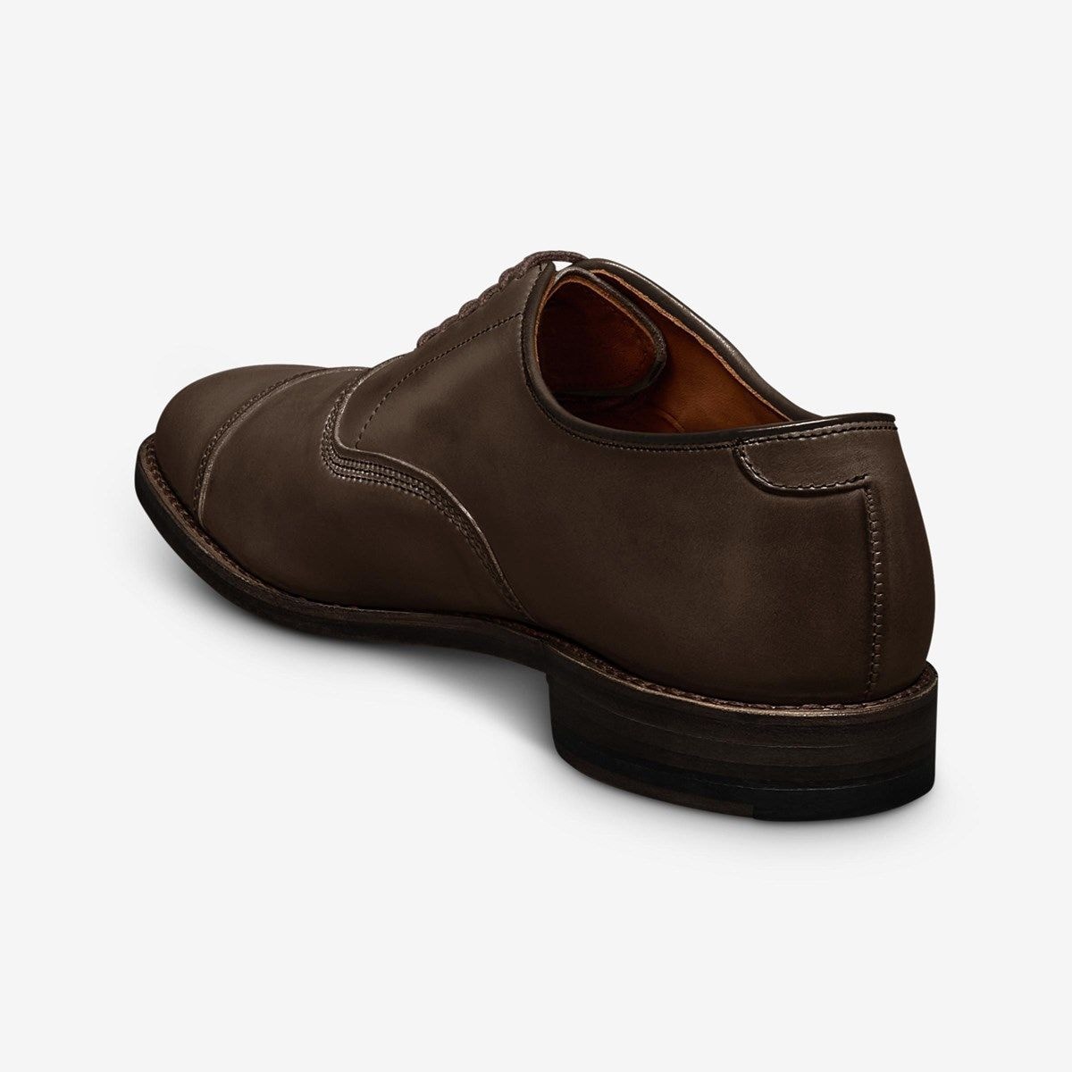 Park Avenue Shell Cordovan Cap-toe Oxford Dress Shoe - Brown Cordovan Leather