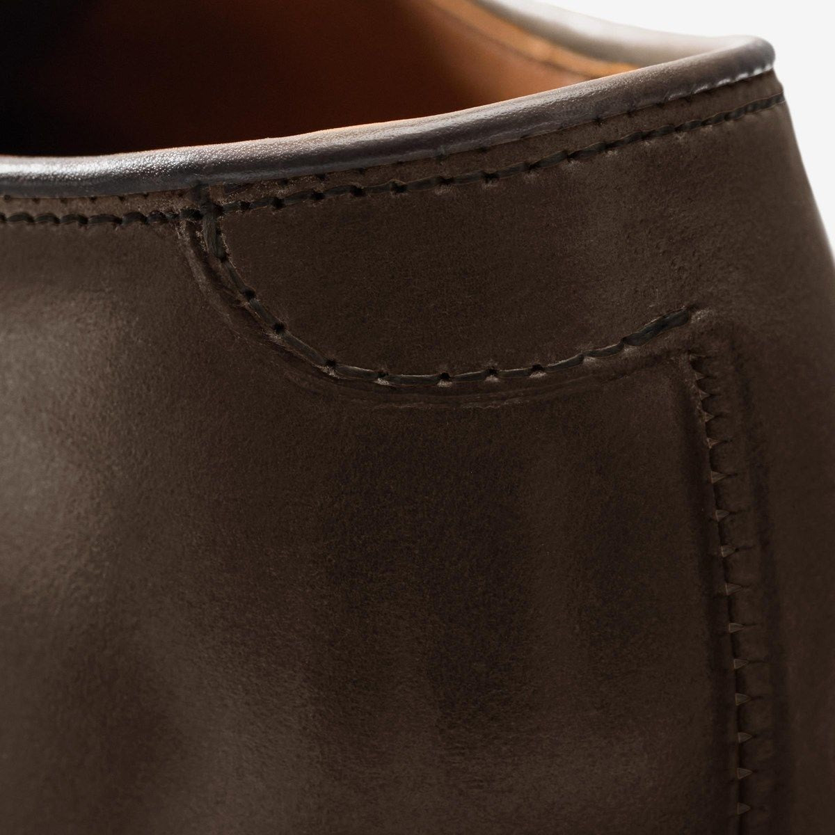 Park Avenue Shell Cordovan Cap-toe Oxford Dress Shoe - Brown Cordovan Leather