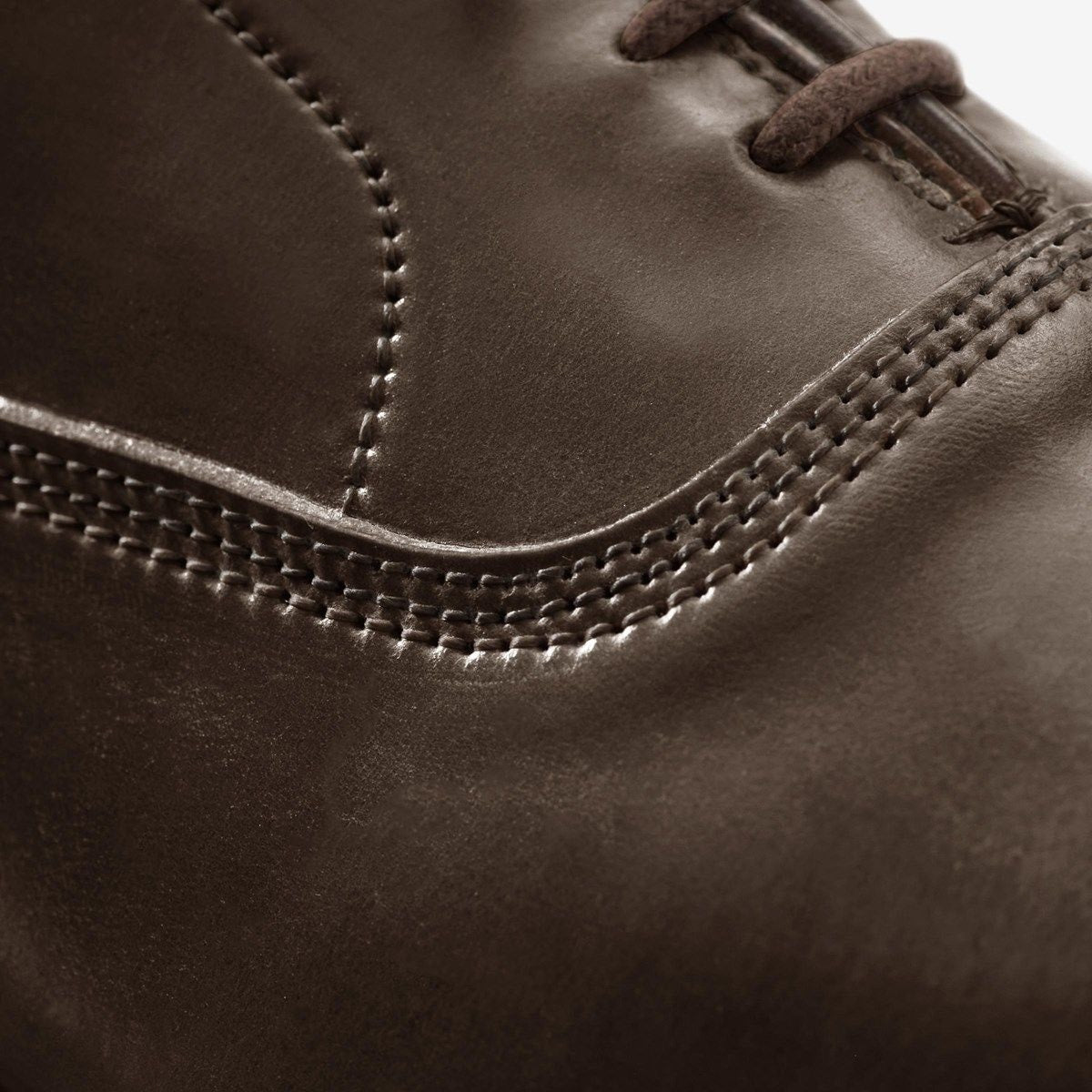 Park Avenue Shell Cordovan Cap-toe Oxford Dress Shoe - Brown Cordovan Leather