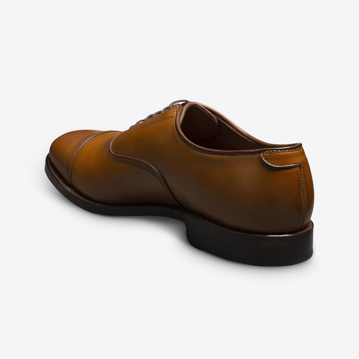 Park Avenue Cap-toe Oxford Dress Shoe - Walnut Brown Leather