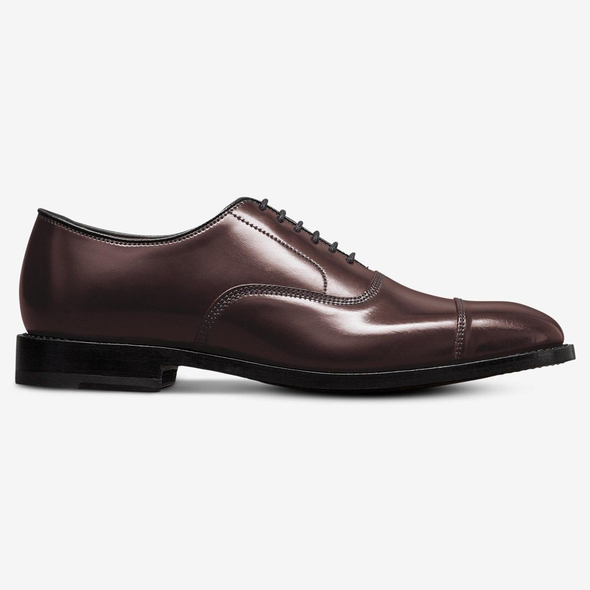 Park Avenue Shell Cordovan Cap-toe Oxford Dress Shoe - Burgundy Cordovan Leather