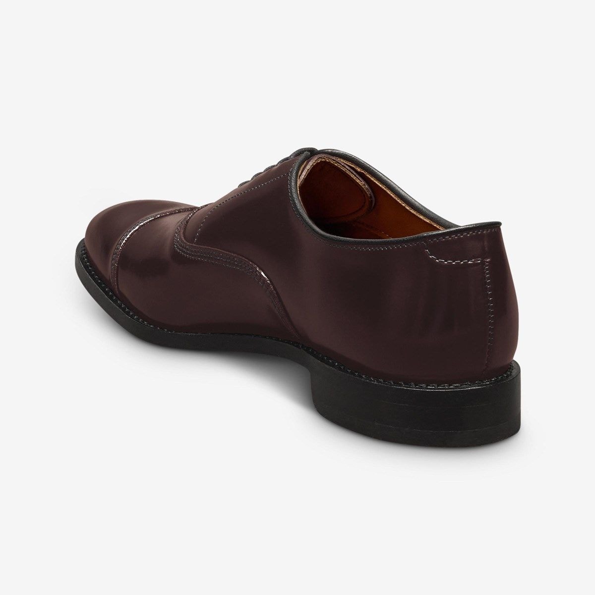 Park Avenue Shell Cordovan Cap-toe Oxford Dress Shoe - Burgundy Cordovan Leather