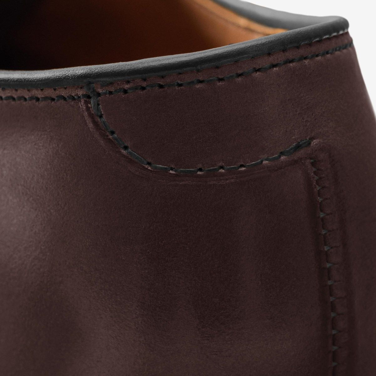 Park Avenue Shell Cordovan Cap-toe Oxford Dress Shoe - Burgundy Cordovan Leather