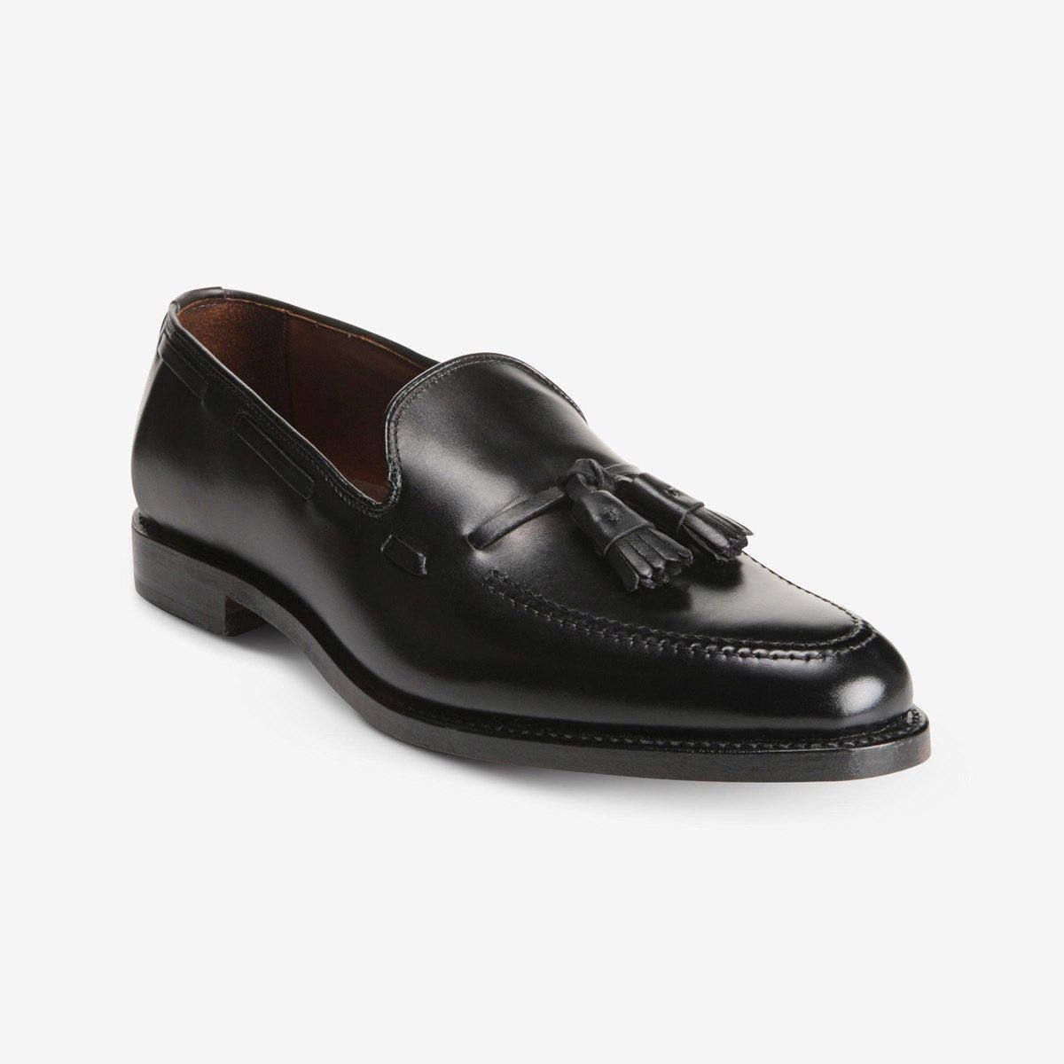 Grayson Tassel Loafer - Black Leather