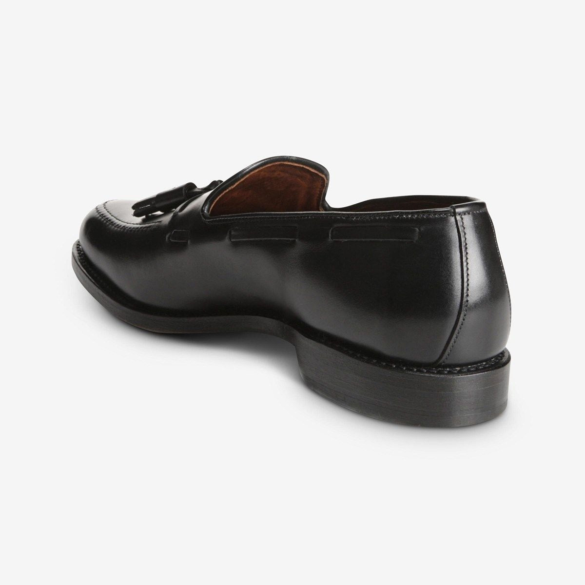 Grayson Tassel Loafer - Black Leather