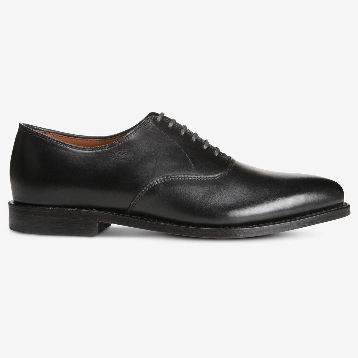 Carlyle Plain-toe Oxford Dress Shoe - Black Leather