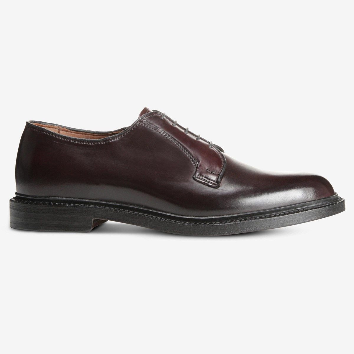 Leeds Shell Cordovan Derby Dress Shoe - Burgundy Cordovan Leather