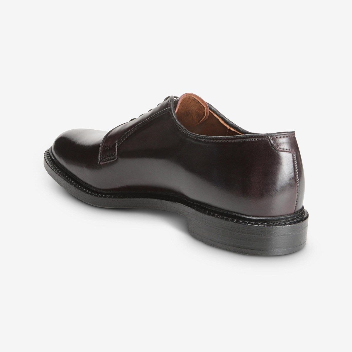 Leeds Shell Cordovan Derby Dress Shoe - Burgundy Cordovan Leather