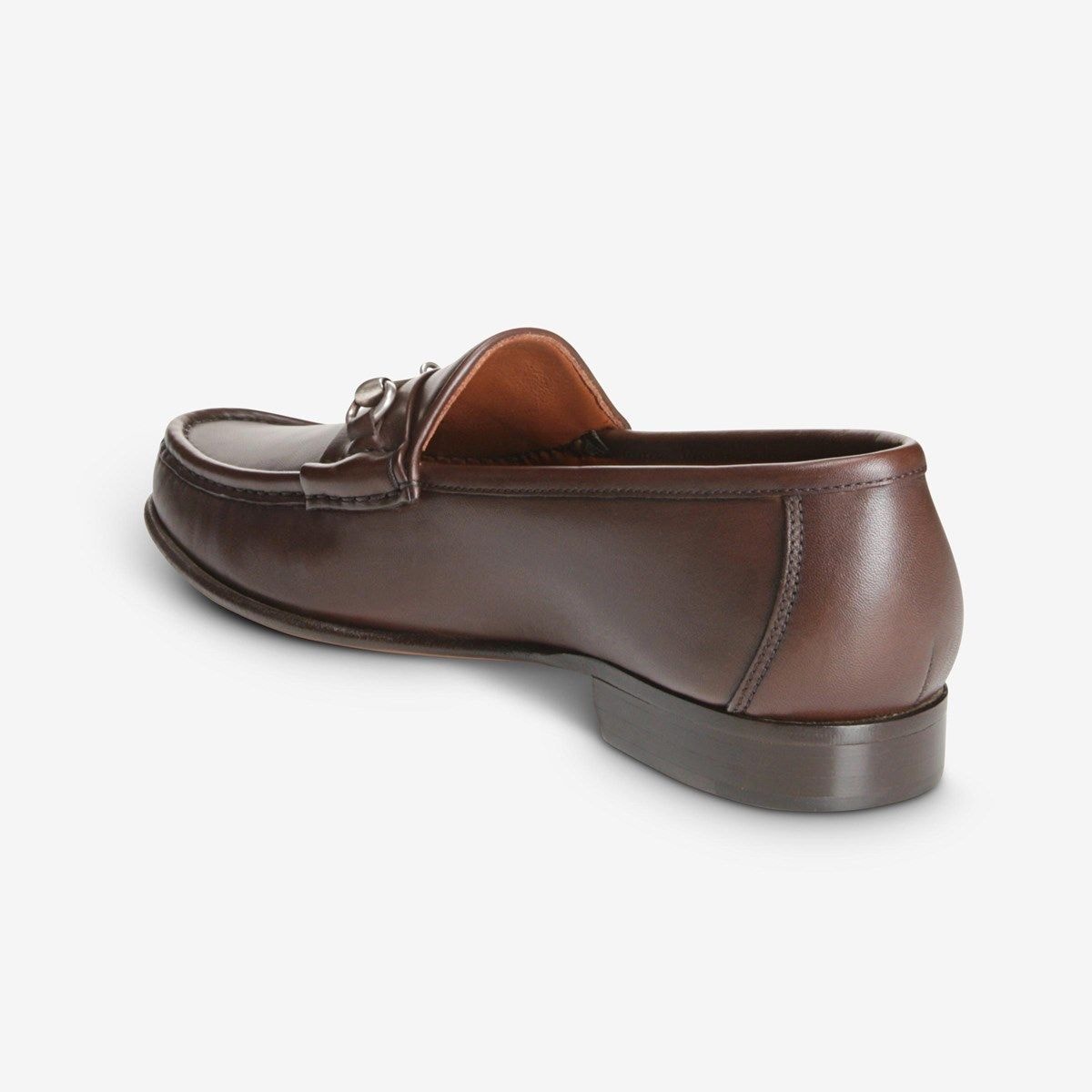 Verona II Italian Bit Loafer - Brown Leather