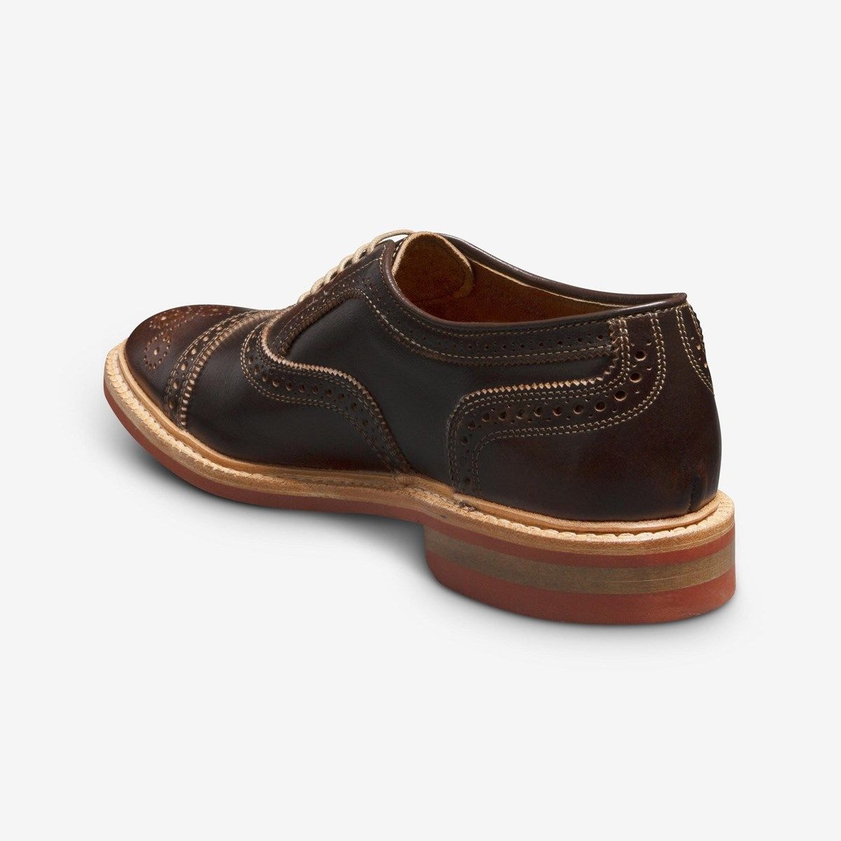 Factory Second Strandmok Cap-toe Oxford - Brown