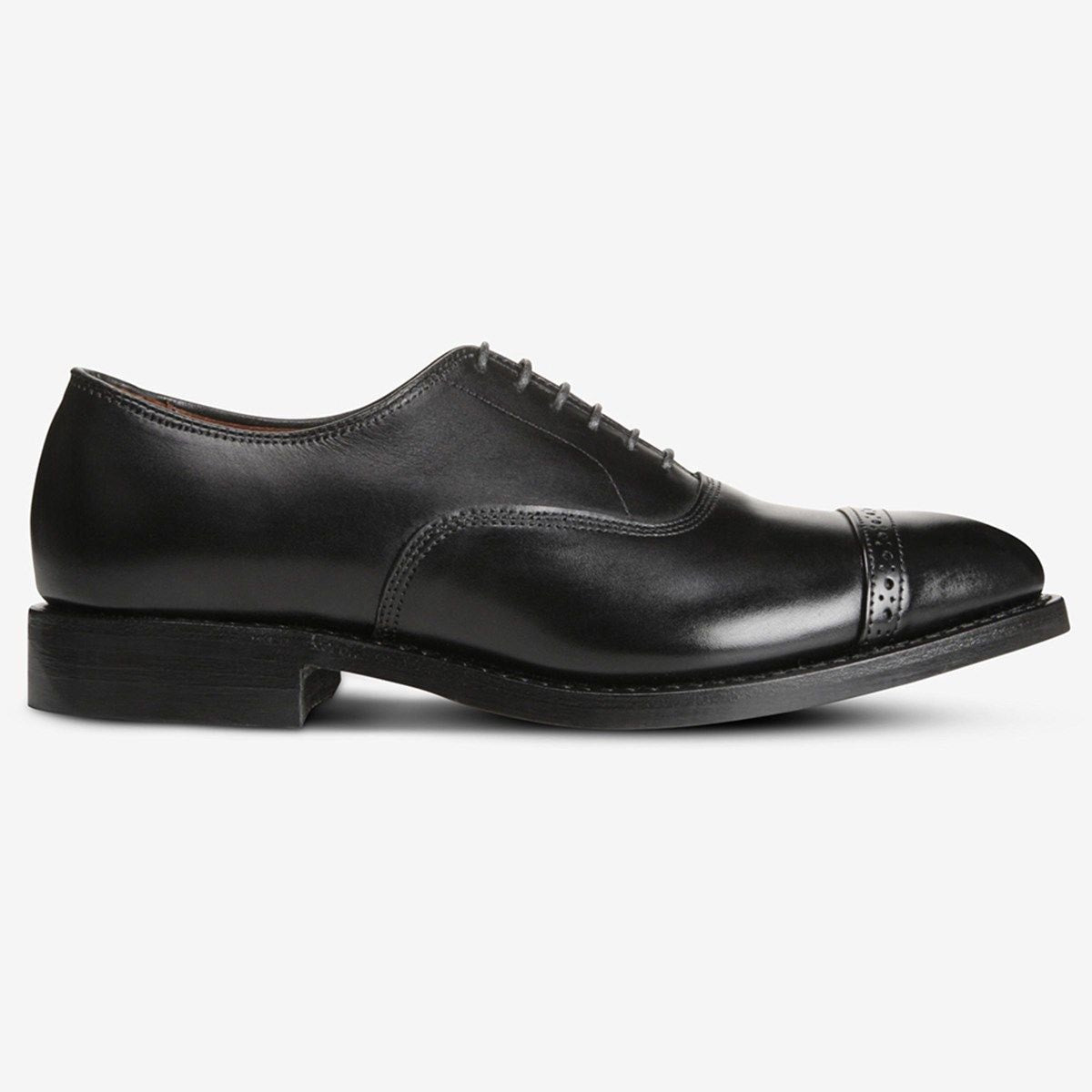 Factory Second Fifth Avenue Oxford with Dainite Rubber Sole - Black