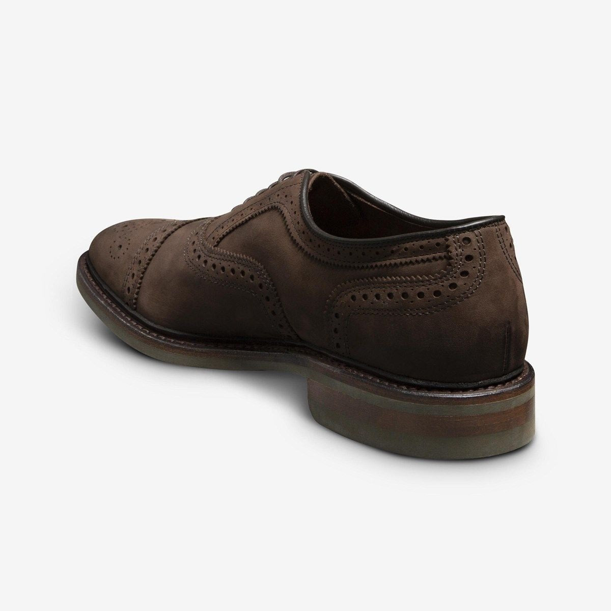 Strandmok Cap-toe Oxford with Dainite Rubber Sole - Brown Nubuck