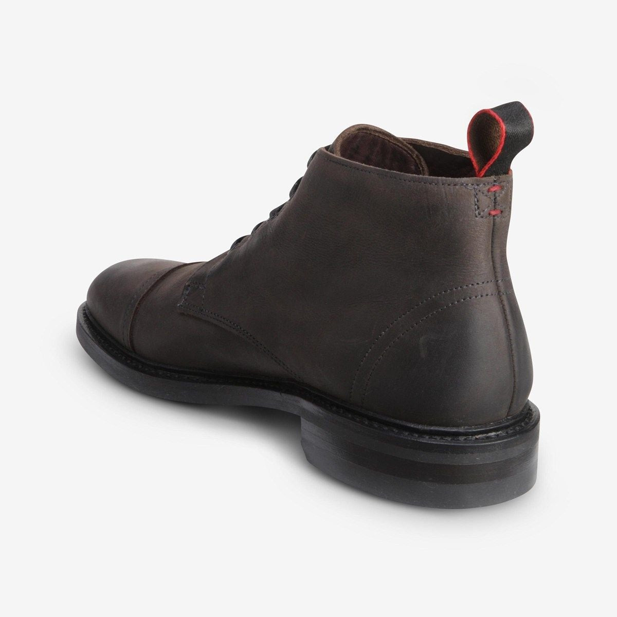 Patton Cap-toe Boot with Dainite Rubber Sole - Grey Leather