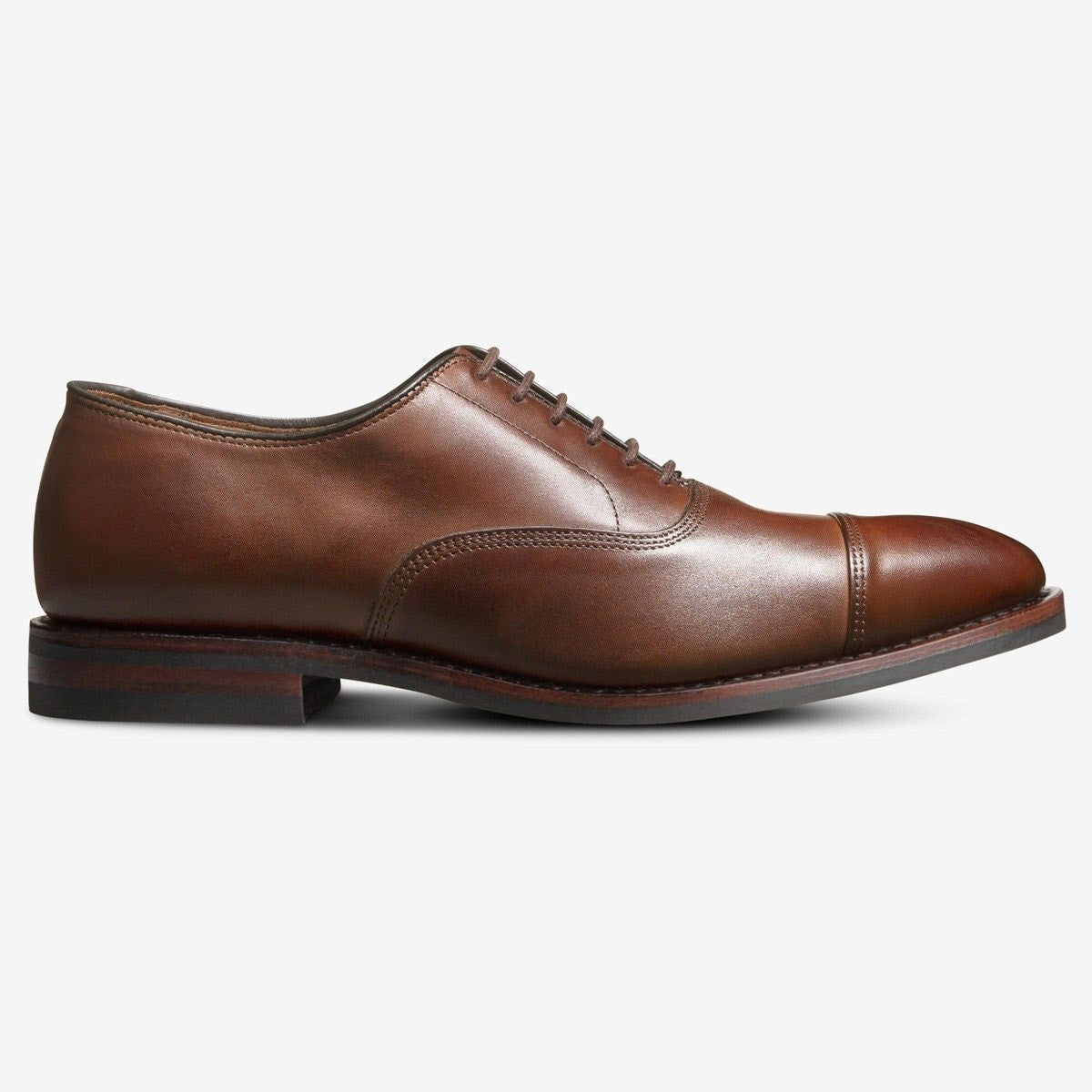 Park Avenue Cap-toe Oxford Dress Shoe with Dainite Sole - Chili Leather