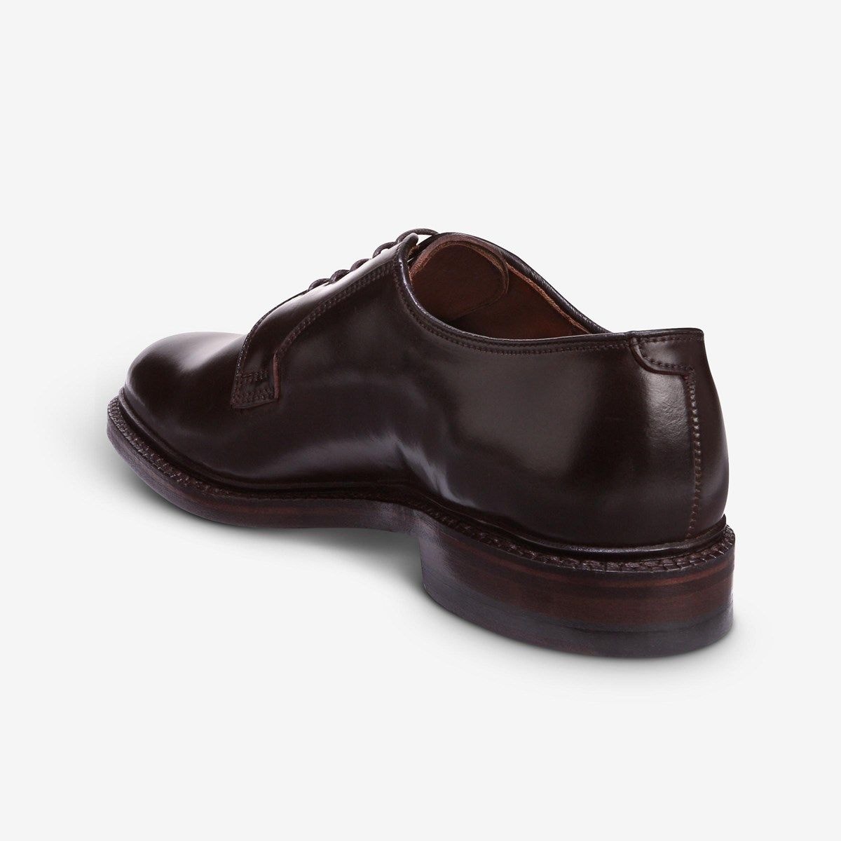 Leeds Shell Cordovan Derby Dress Shoe - Brown Cordovan Leather
