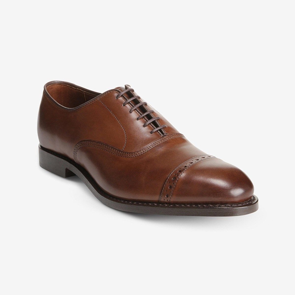 Factory Second Fifth Avenue Cap-toe Oxford Dress Shoe - Coffee Brown
