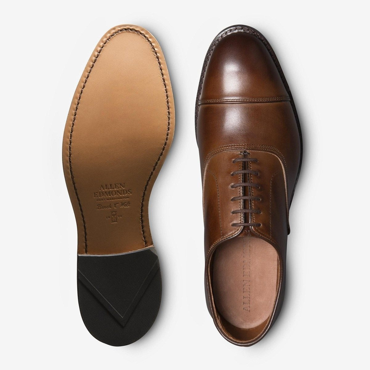 Factory Second Park Avenue Cap-Toe Oxford - Coffee Brown