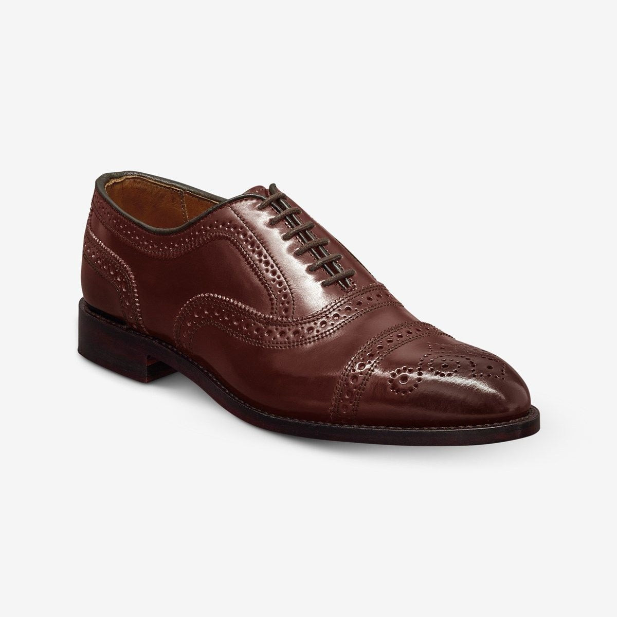 Strand Shell Cordovan Cap-toe Oxford Dress Shoe - Chili Cordovan Leather