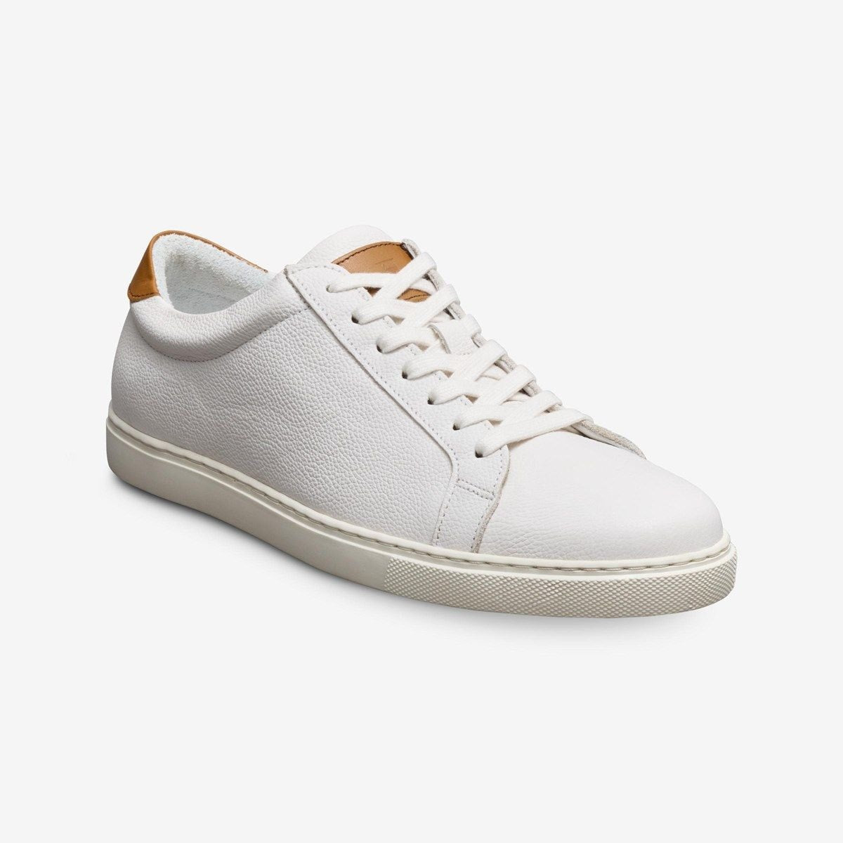 Courtside Lace-up Sneaker - White Leather