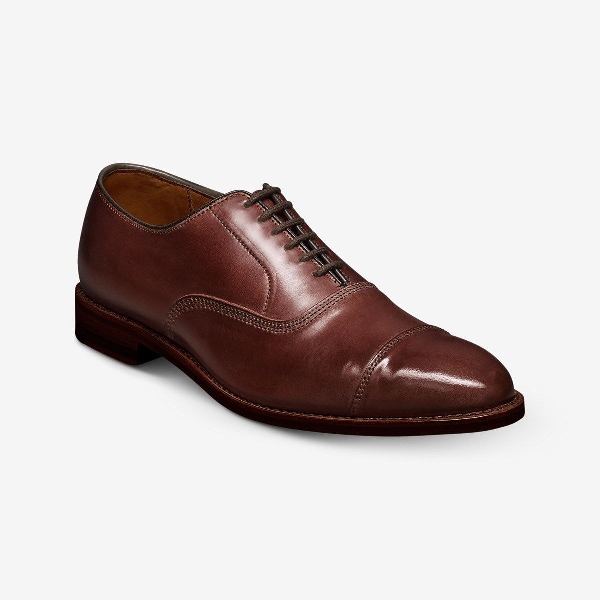 Park Avenue Shell Cordovan Cap-toe Oxford Dress Shoe - Chili Cordovan Leather