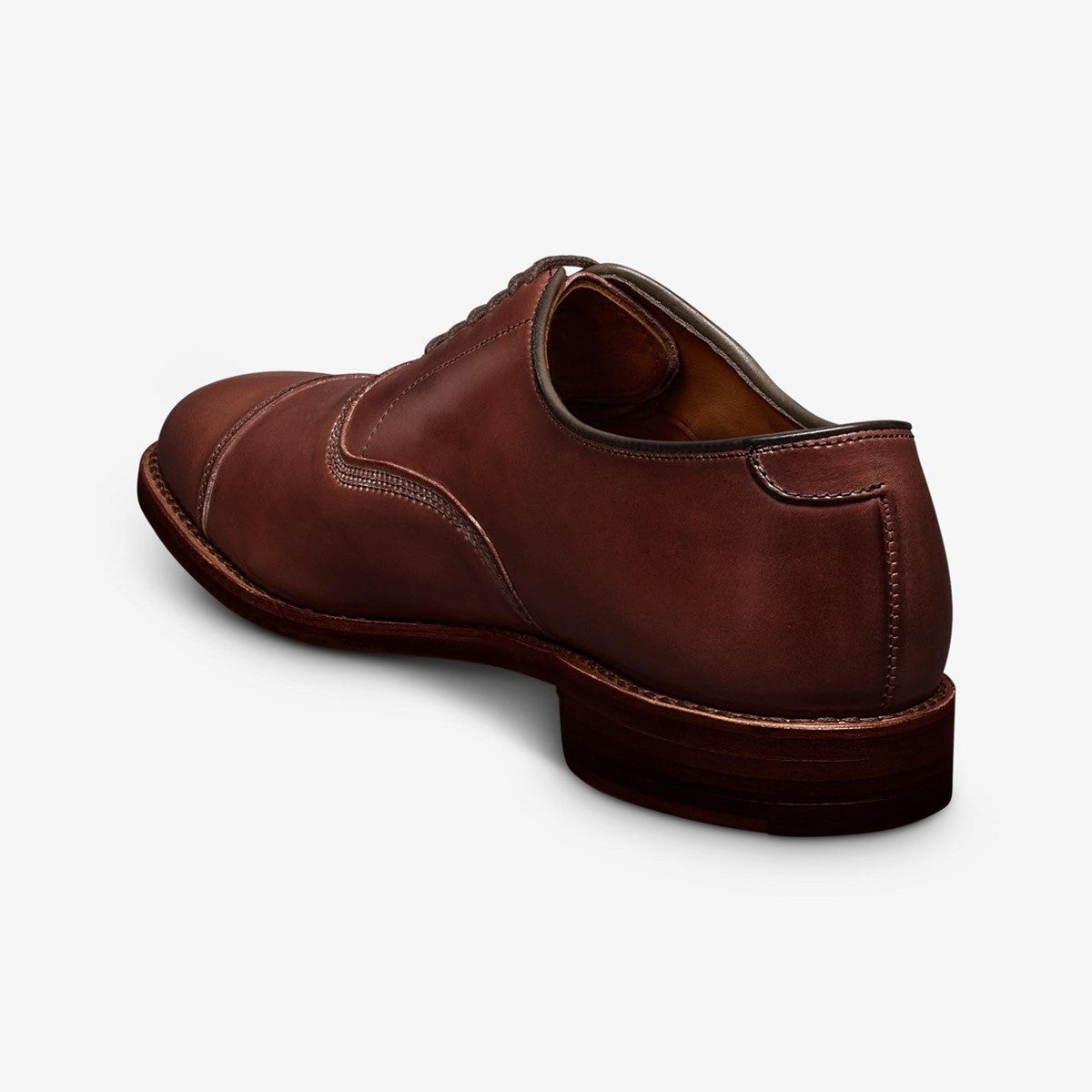 Park Avenue Shell Cordovan Cap-toe Oxford Dress Shoe - Chili Cordovan Leather
