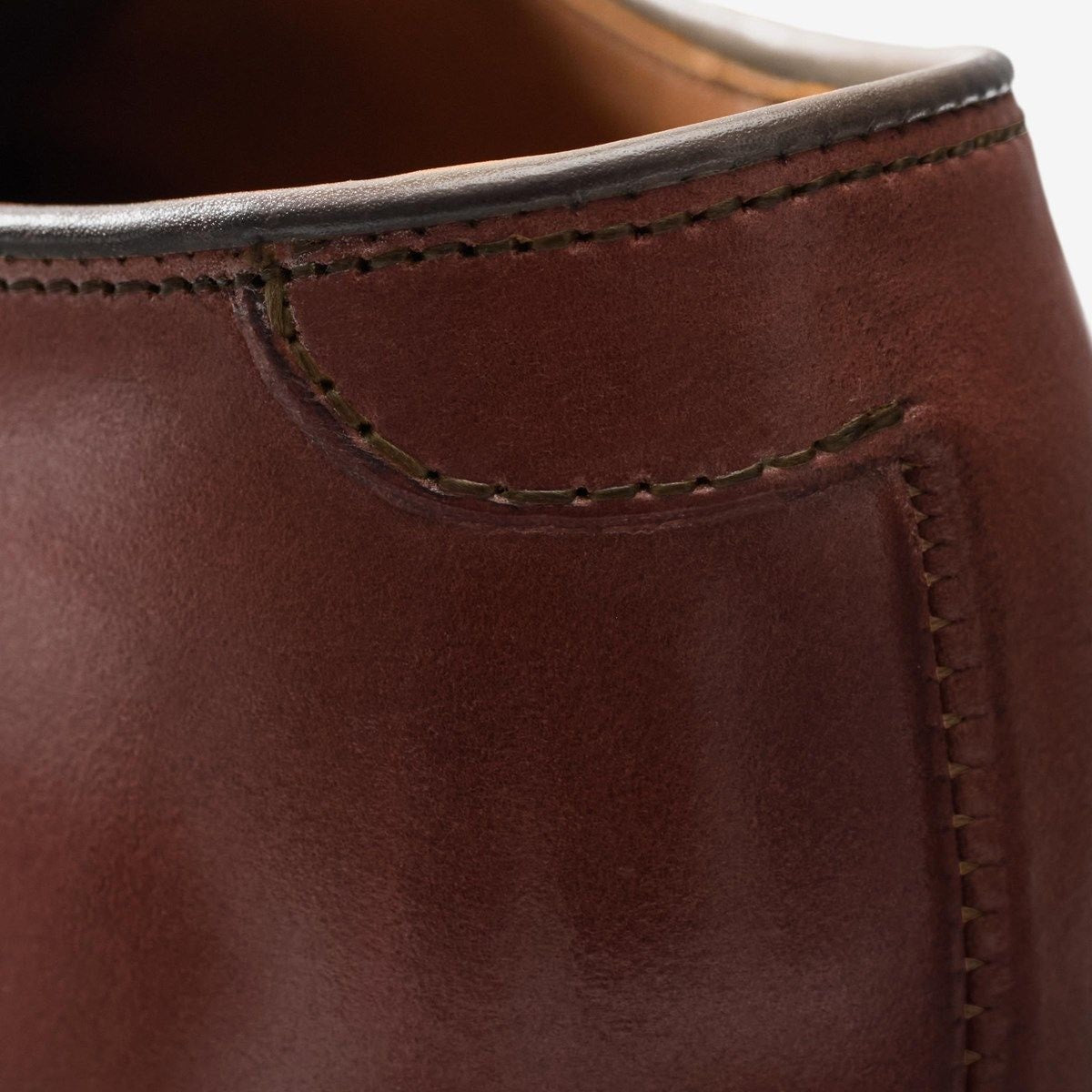 Park Avenue Shell Cordovan Cap-toe Oxford Dress Shoe - Chili Cordovan Leather