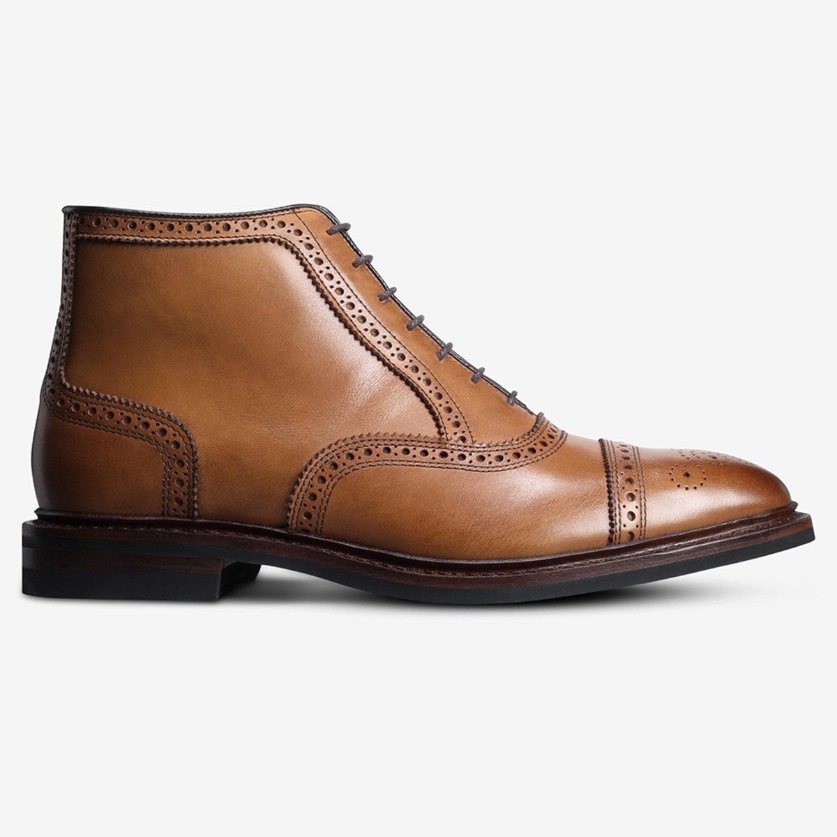 Hamilton Weather-ready Oxford Dress Boot - Walnut Brown Leather