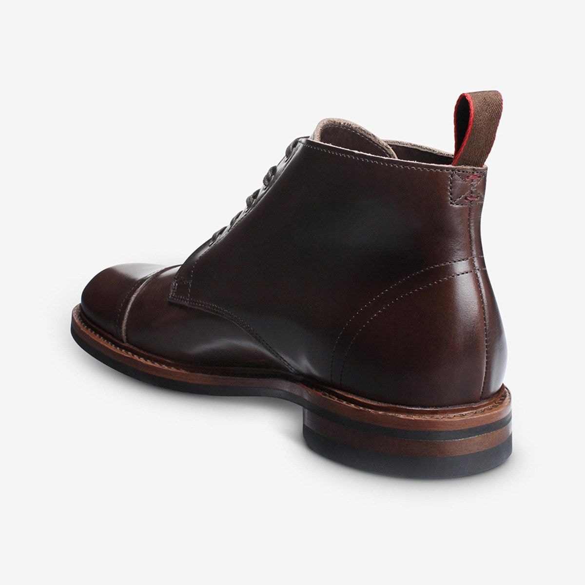 Patton Weather-ready Cap-toe Boot with Dainite Rubber Sole - Brown Chromexcel Leather