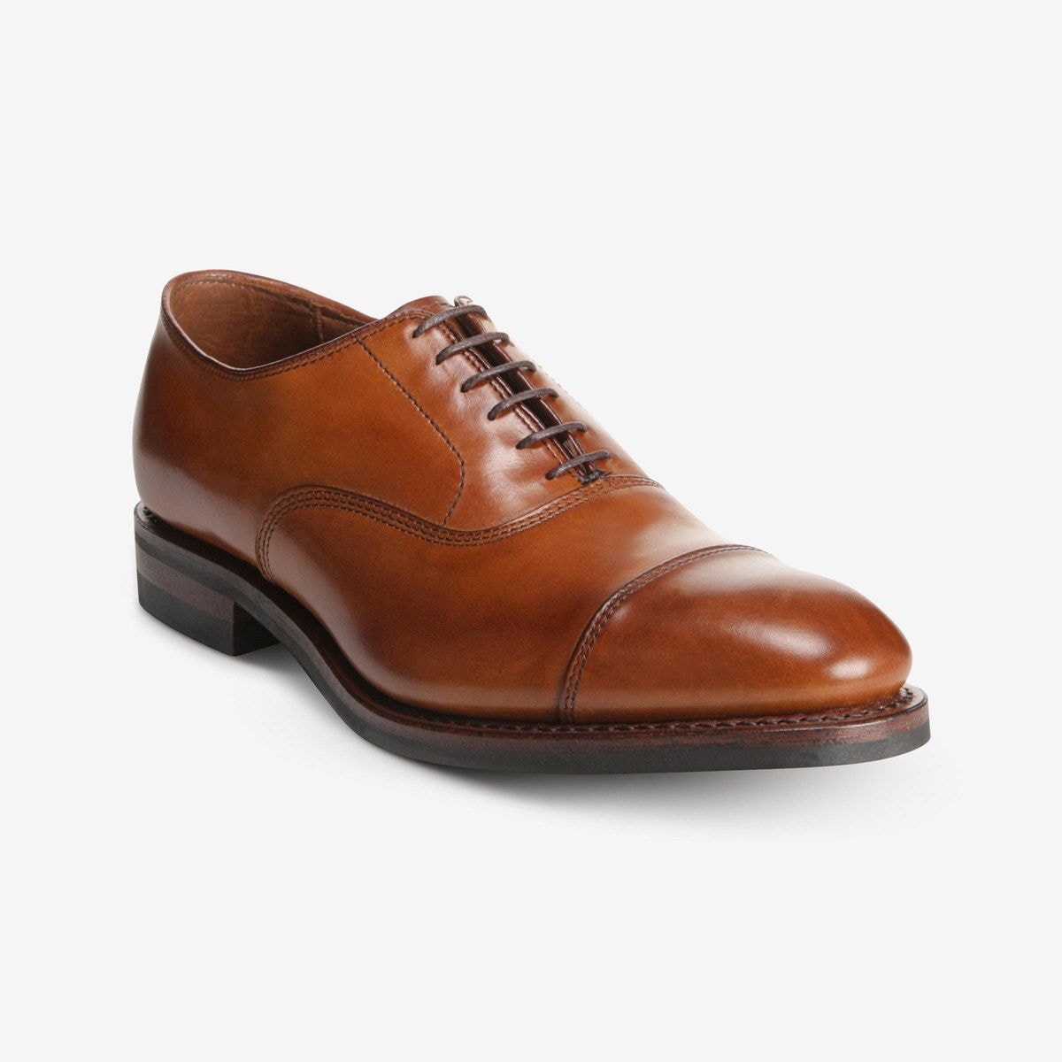 Factory Second Park Avenue Cap-toe Oxford with Dainite Sole - Walnut Brown