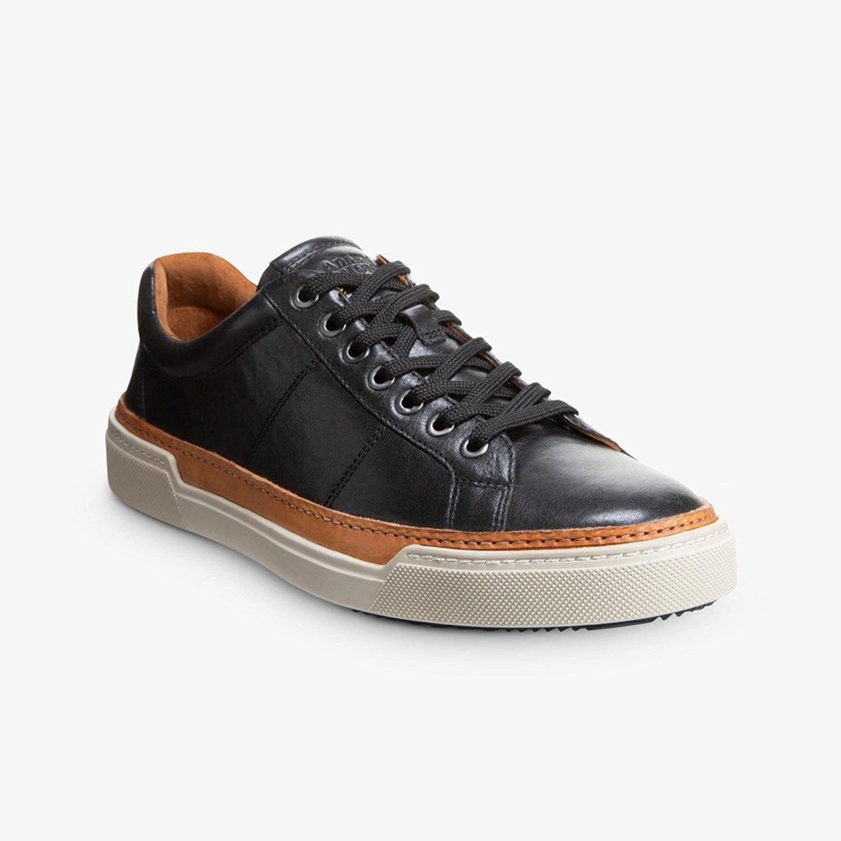 Porter City Derby Lace-up Sneaker - Black Leather