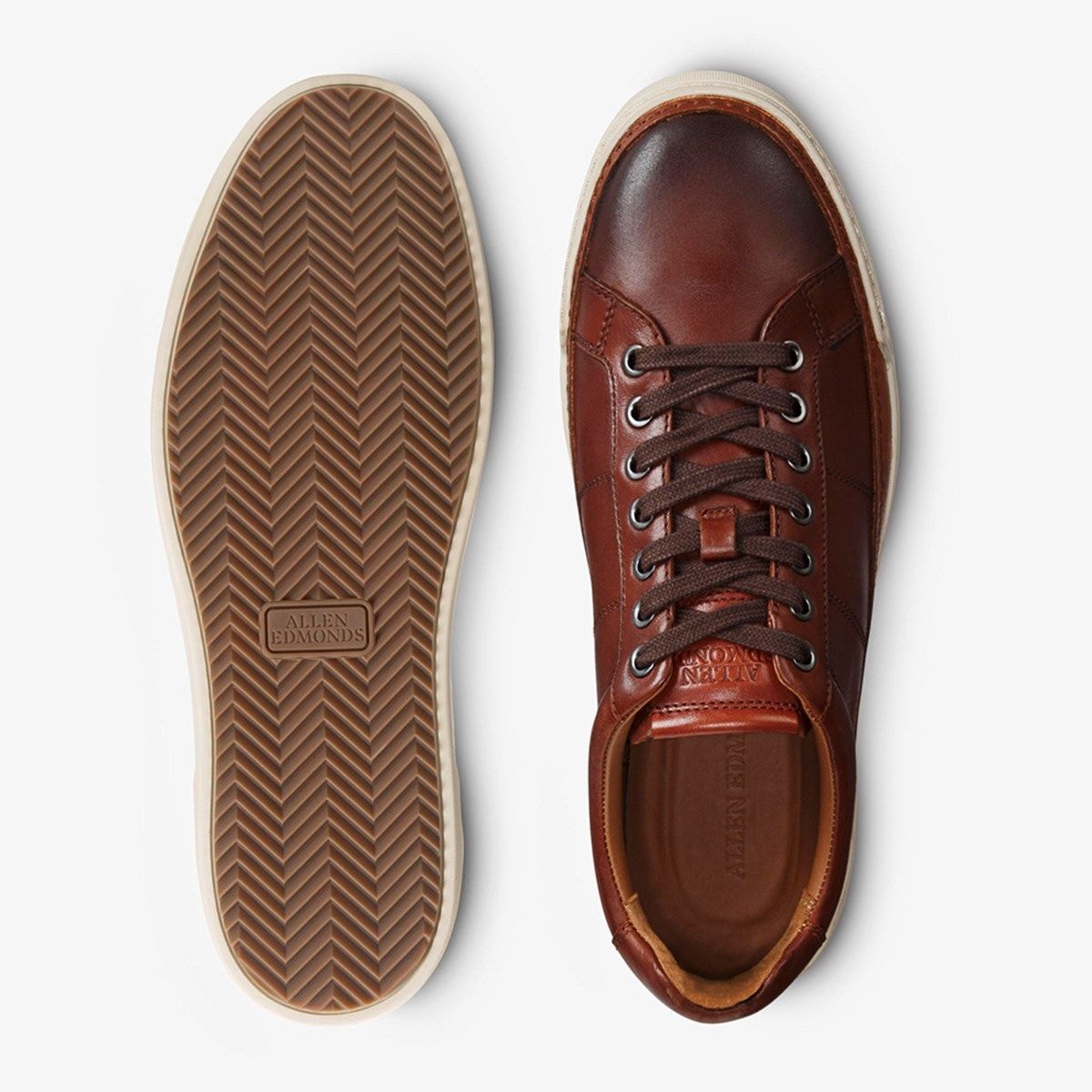 Porter City Derby Lace-up Sneaker - Chili Leather
