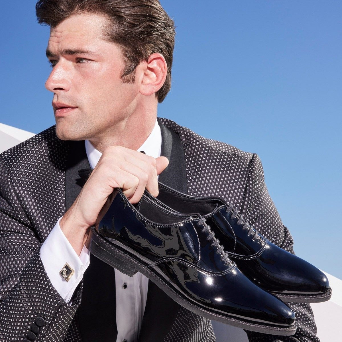 Factory Second Carlyle Plain-toe Oxford - Black Patent