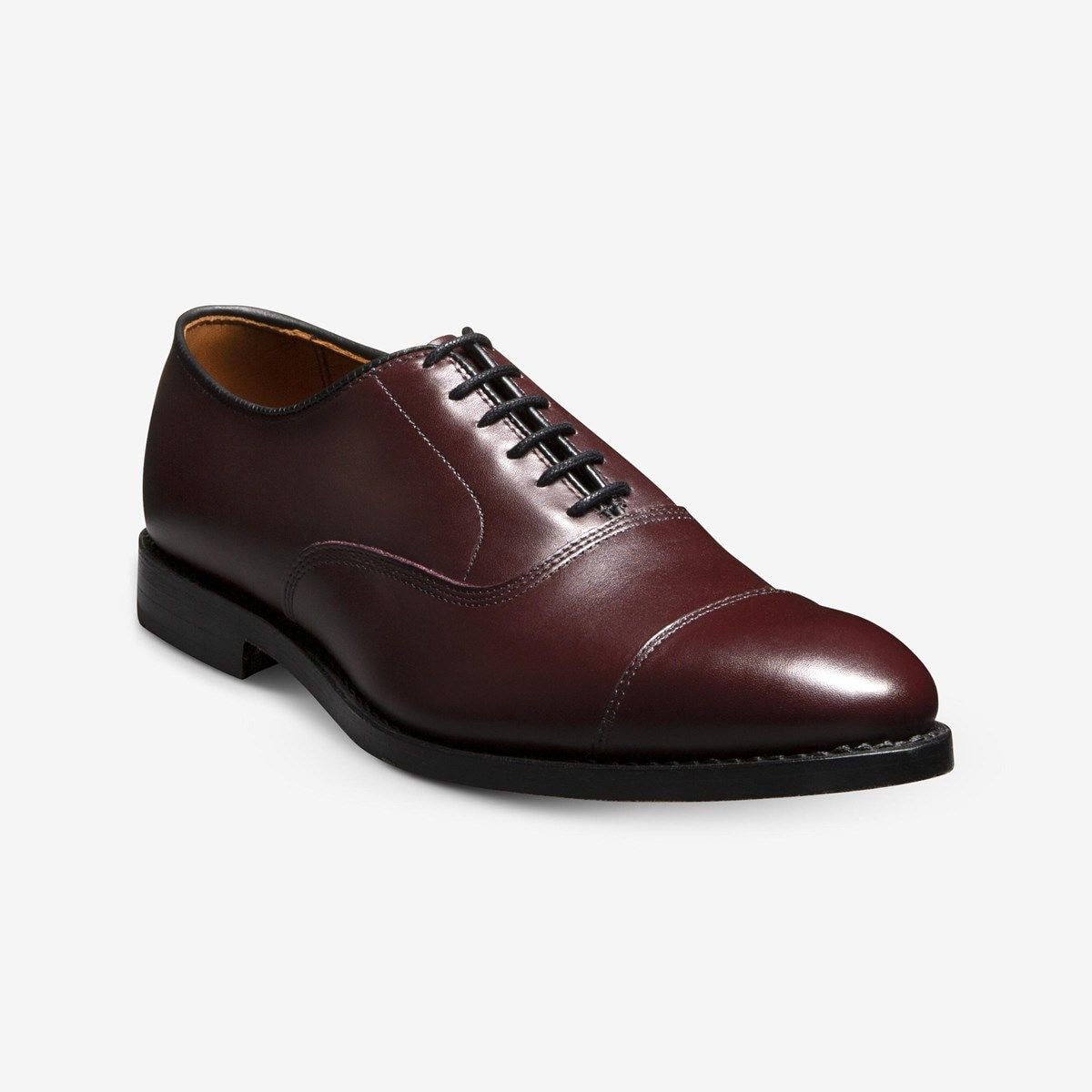 Factory Second Park Avenue Cap-Toe Oxford - Burgundy Leather