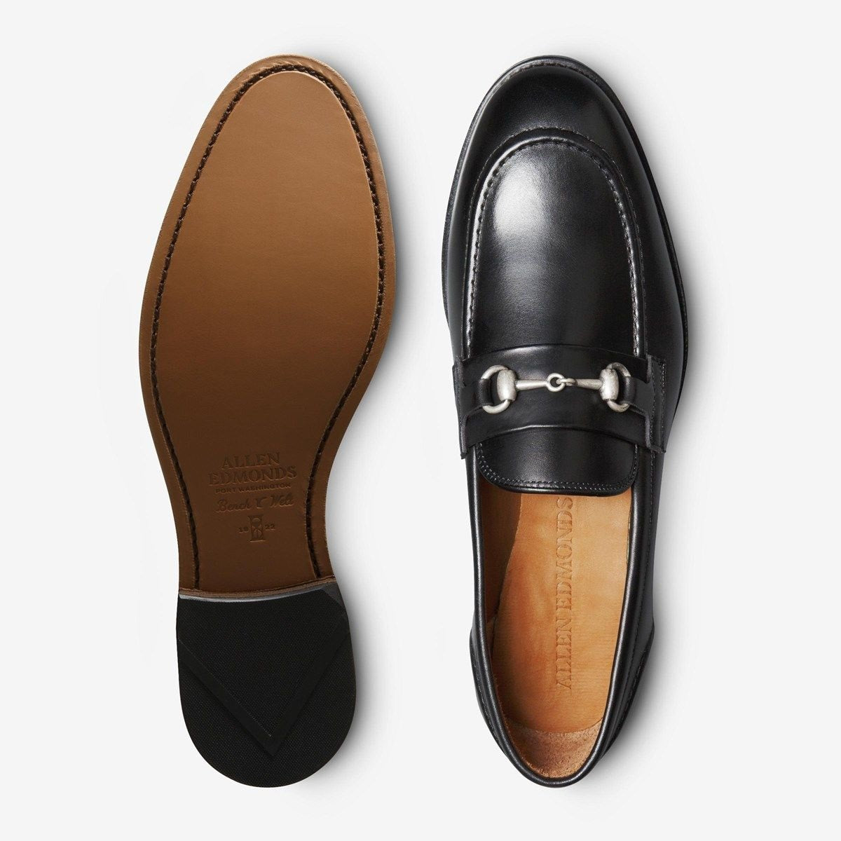 Randolph Bit Loafer - Black Leather