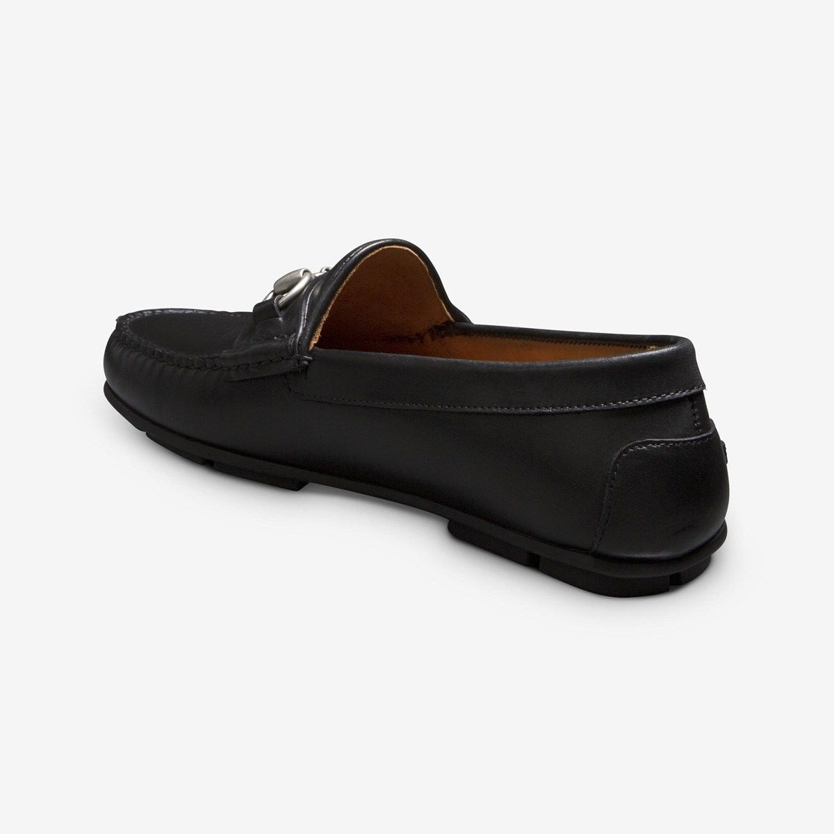 Sebastian Bit Driving Loafer - Black Leather