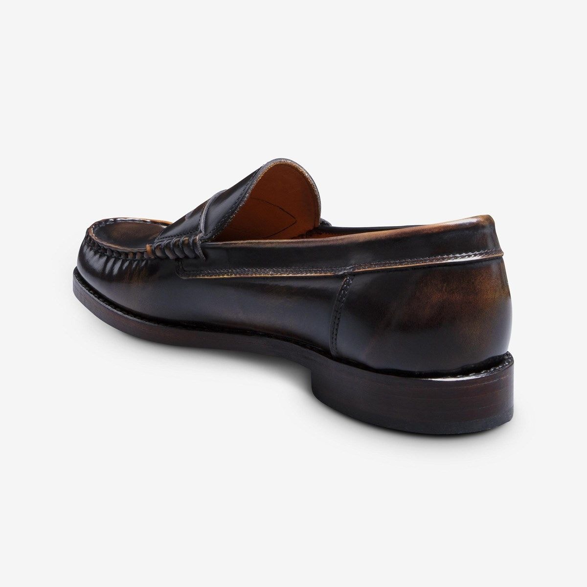 Newman Penny Loafer - Antique Bronze Leather
