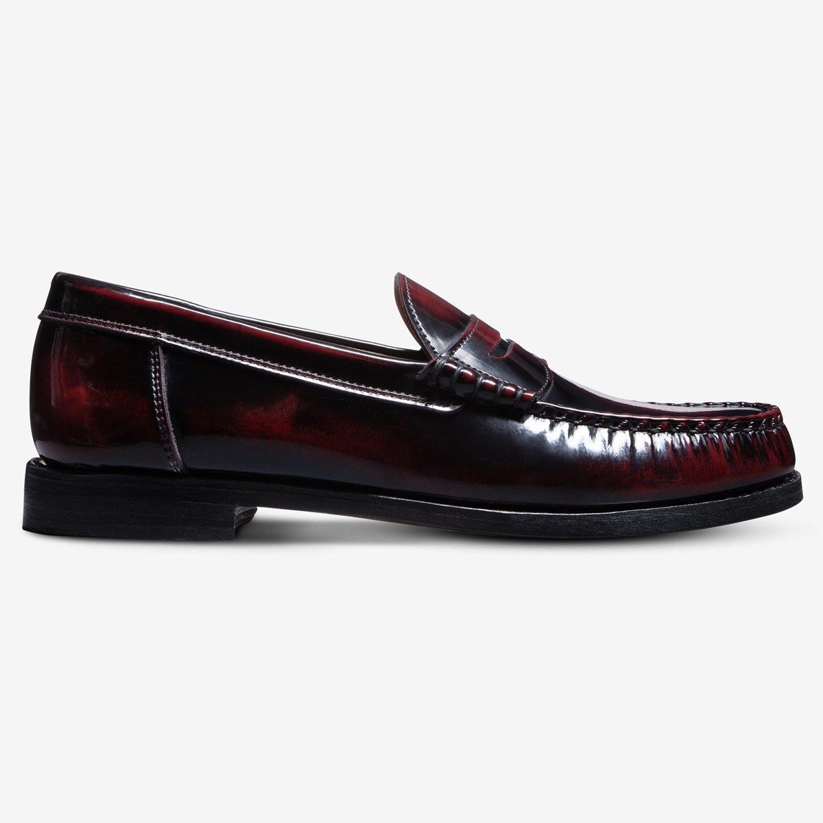 Newman Penny Loafer - Antique Burgundy Leather