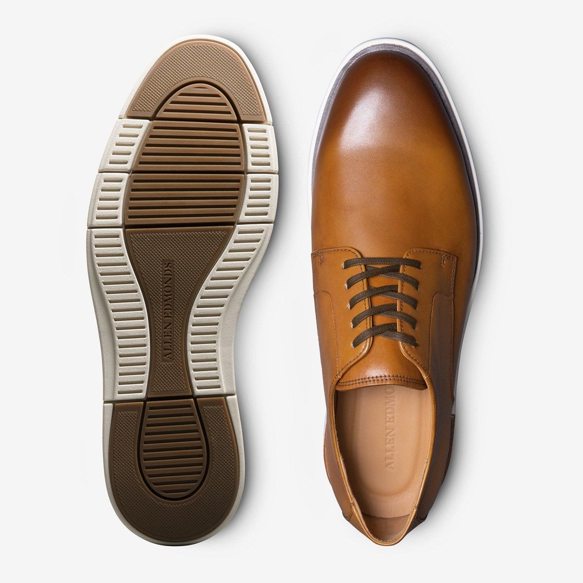 Carson Lace-up Hybrid Derby - Walnut Leather