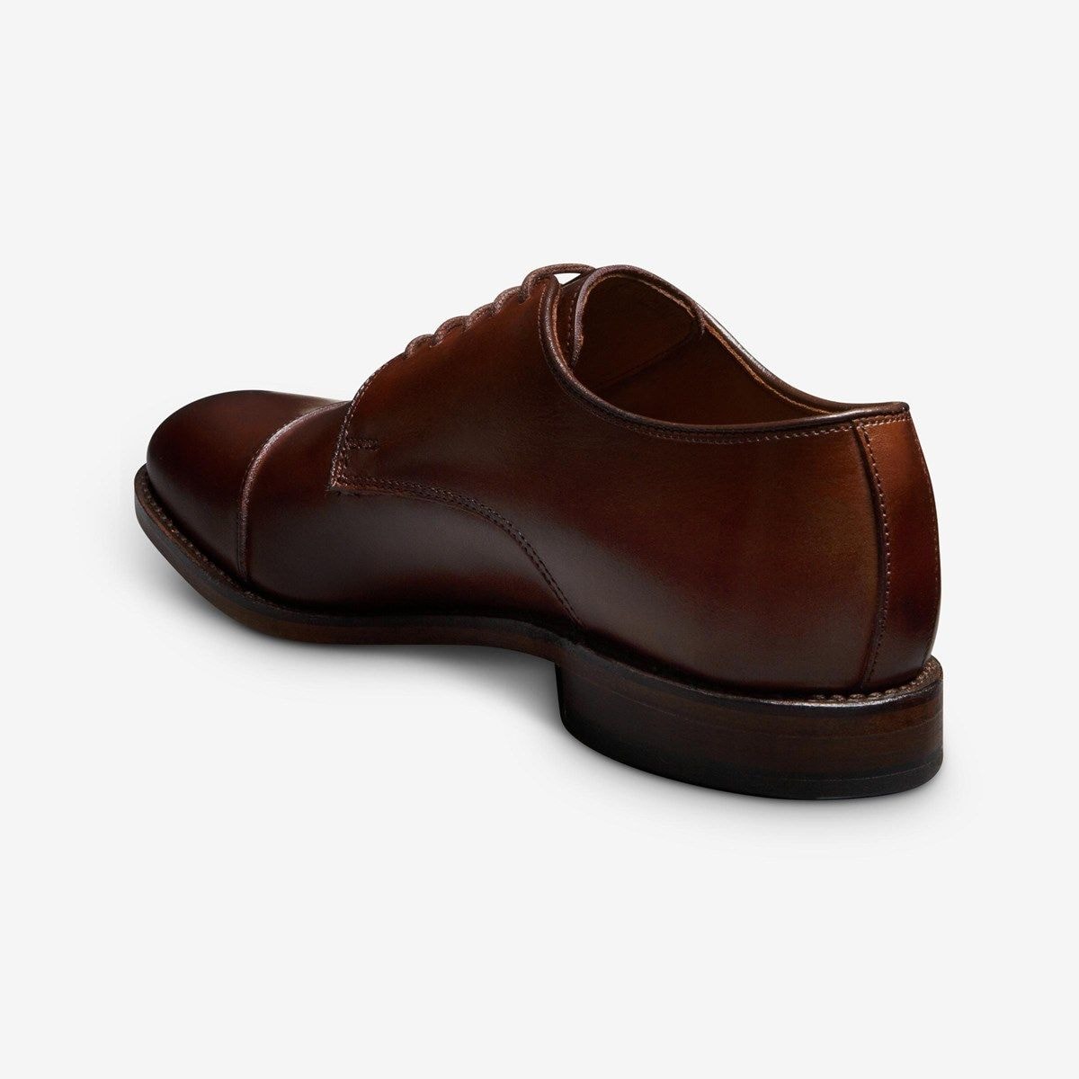 Factory Second Park Avenue Cap-toe Derby Dress Shoe - Mahogany