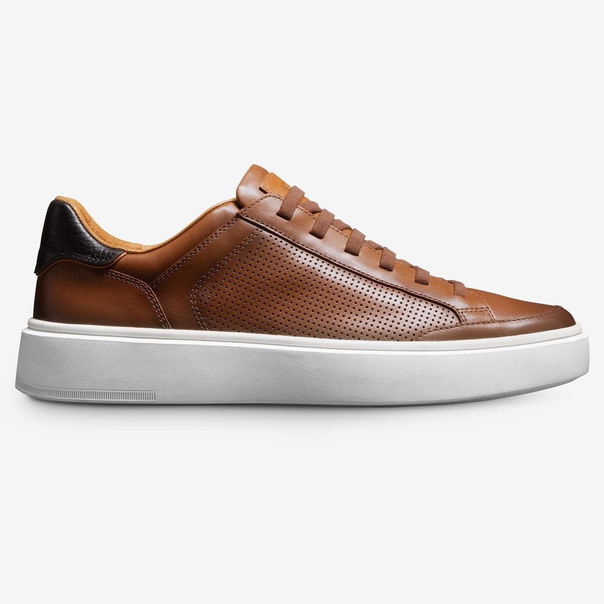 Oliver Slip-on Stretch-lace Sneaker - Luggage Tan Leather