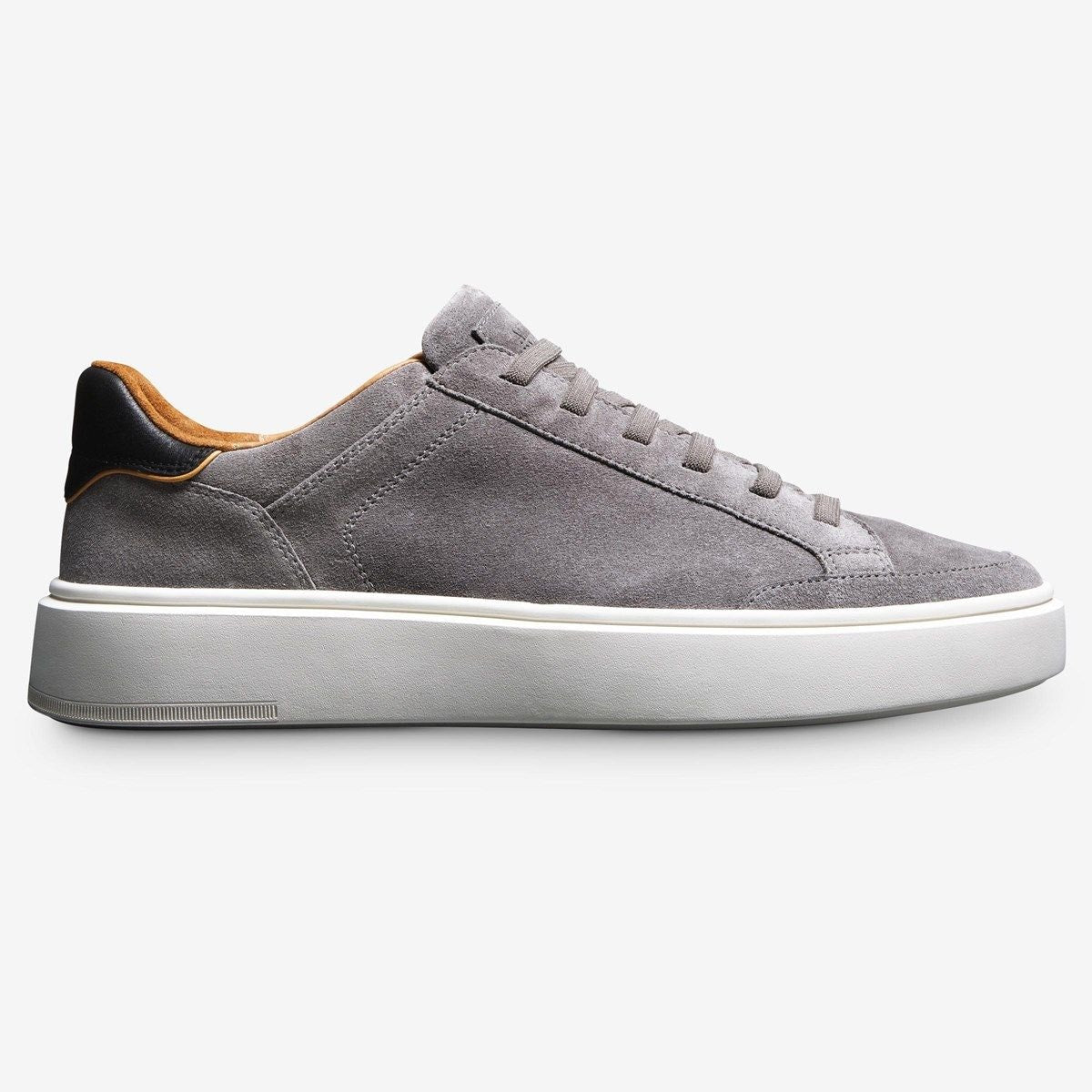Oliver Slip-on Stretch-lace Sneaker - Grey Suede