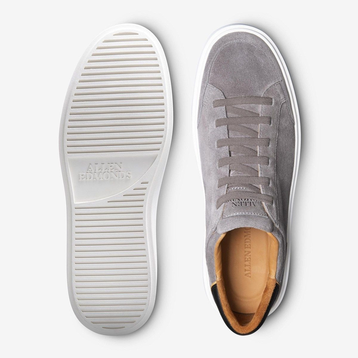 Oliver Slip-on Stretch-lace Sneaker - Grey Suede