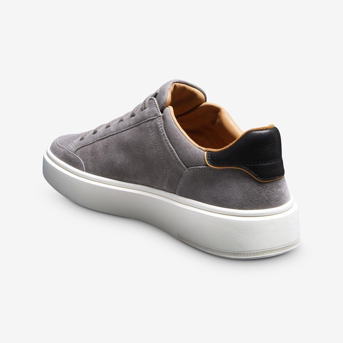 Oliver Slip-on Stretch-lace Sneaker - Grey Suede